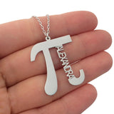 Personalized Name Necklace Stainless Steel Pendant for Women