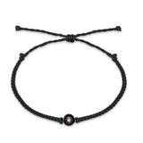 Personalized Braided Projection Bracelets with Picture - Custom Memorial Gift