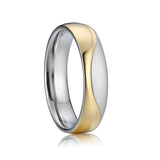 Western Christmas Crown Wedding Rings For Couples Men Women Stainless Steel