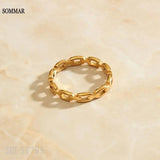 18KGP Circular Opal Ring for Women