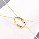 18KGP Circular Opal Ring for Women