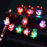 Kids Bracelet Luminous Bangle Christmas Funny Toys LED Night Light