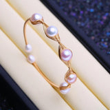 Natural Freshwater Pearl Bracelets & Bangles for Women Party Accessories
