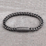 Men's Punk Chain Bracelet Stainless Steel Wristband