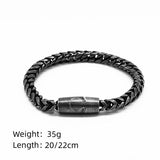 Men's Punk Chain Bracelet Stainless Steel Wristband