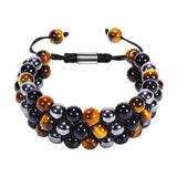 Double-Layer Beaded Bracelet - Elegant and Versatile Jewelry Gift