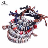 1pcs Leather Bracelet Adjust Wrist Jewelry For Women Vintage Bracelet&Bangle