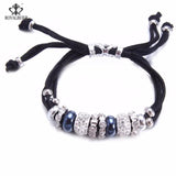 1pcs Leather Bracelet Adjust Wrist Jewelry For Women Vintage Bracelet&Bangle