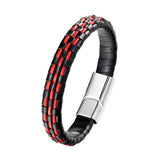 Mesh Shape Easy Hook Hip-Pop/Rock Style Bracelet 3 Colors