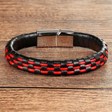 Mesh Shape Easy Hook Hip-Pop/Rock Style Bracelet 3 Colors