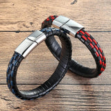 Mesh Shape Easy Hook Hip-Pop/Rock Style Bracelet 3 Colors