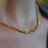 Personalized Custom Name Necklace Pendant Cuban Chain Nameplate Necklaces