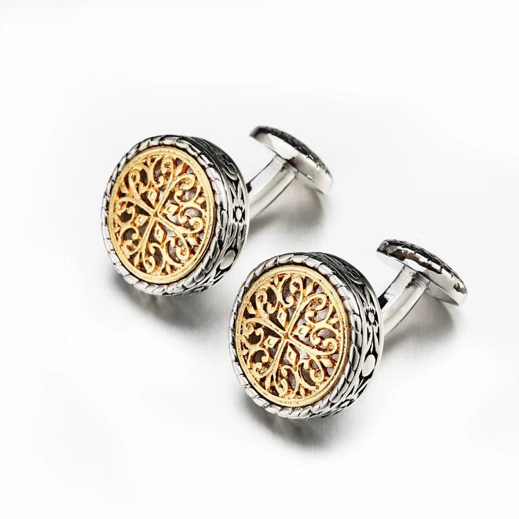 Silver Whale Back Closure Cuff Links Wedding Business Cufflink Gemelos