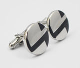 Arrival Mens Cufflinks Stainless Steel Wedding Party Grid Cufflinks