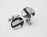 Arrival Mens Cufflinks Stainless Steel Wedding Party Grid Cufflinks