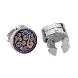 Cufflinks Cap Men's Suit Shirt Accessories Round Business Banquet Cuff Links
