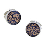 Cufflinks Cap Men's Suit Shirt Accessories Round Business Banquet Cuff Links