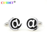 CIFIDET Classic Cufflink AT Shirt Cuff Link With Velvet Bag