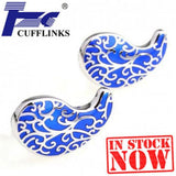 Enamel Epoxy Cufflink Set