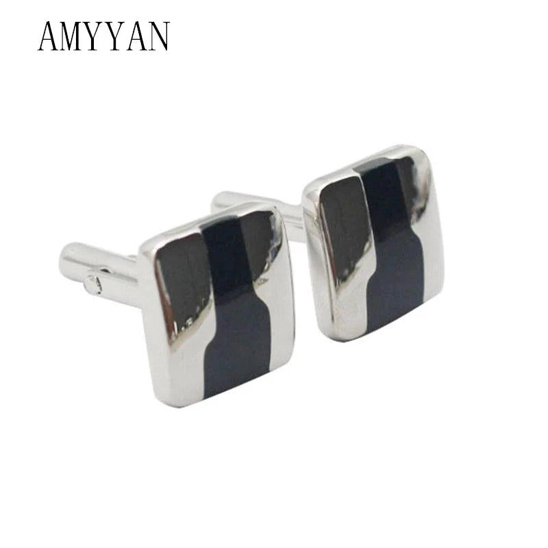 Stainless Steel Cufflinks for Men's Shirt Cuff