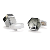High-end Marbled Pattern French Cufflinks for Men