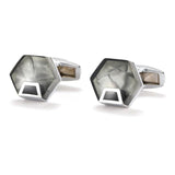 High-end Marbled Pattern French Cufflinks for Men