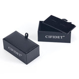 Patriotic Cufflink Flag Shirt Cuff Link With Velvet Bag