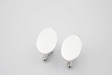 316L Stainless Steel Cufflinks Blank Cuff Links Men Wedding Party Present