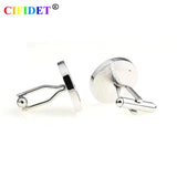 Animal Cufflink Round Dragon Shirt Cuff Link with Velvet Bag