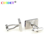 CIFIDET Enamel Stripes Cufflink Mix Epoxy Shirt Cuff Link with Velvet Bag