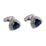 Crystal Cufflinks Wedding Suit Gemelos Buttons