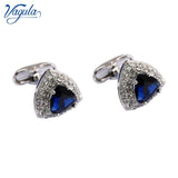 Crystal Cufflinks Wedding Suit Gemelos Buttons
