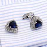 Crystal Cufflinks Wedding Suit Gemelos Buttons