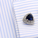 Crystal Cufflinks Wedding Suit Gemelos Buttons