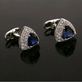 Crystal Cufflinks Wedding Suit Gemelos Buttons