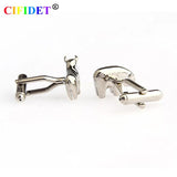 Animal Cufflink Cow Bear Set Cuff Link Present Men