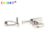 CIFIDET Baseball Bats Cufflink Shirt Cuff Link with Velvet Bag