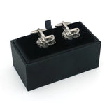 Men's Dinosaur Skull Cufflinks Brass Material Metal Dinosaur Head Cuff Links
