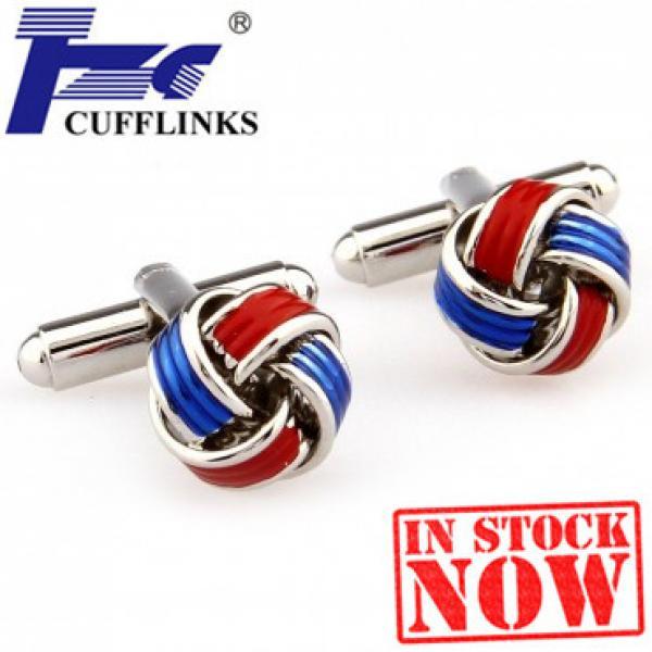 Enamel Knots Cufflink Cuff Link 2 Pairs Set