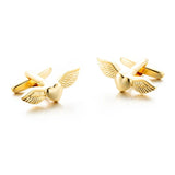 Love heart Angle Wing-design Cuff links 241
