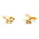 Love heart Angle Wing-design Cuff links 241