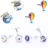 4 Pairs Classic Cufflink Cuff Link Promotion