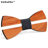 Wooden Laser Cut Bowknot Tie Knot Dress Accessory
