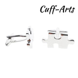 Jigsaw Pieces Cufflinks for Men by Cuffarts