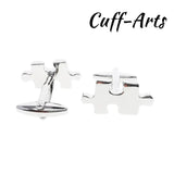 Jigsaw Pieces Cufflinks for Men by Cuffarts