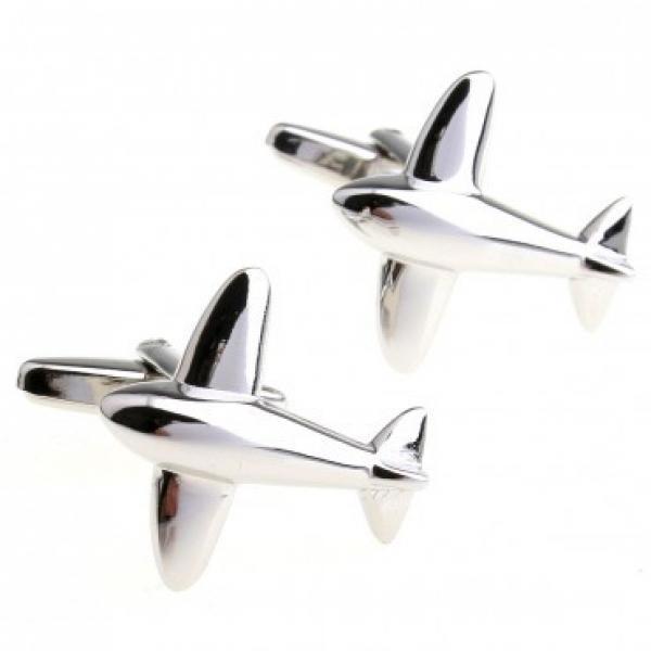 Plane Cufflink 2 Pairs Set