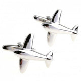 Plane Cufflink 2 Pairs Set