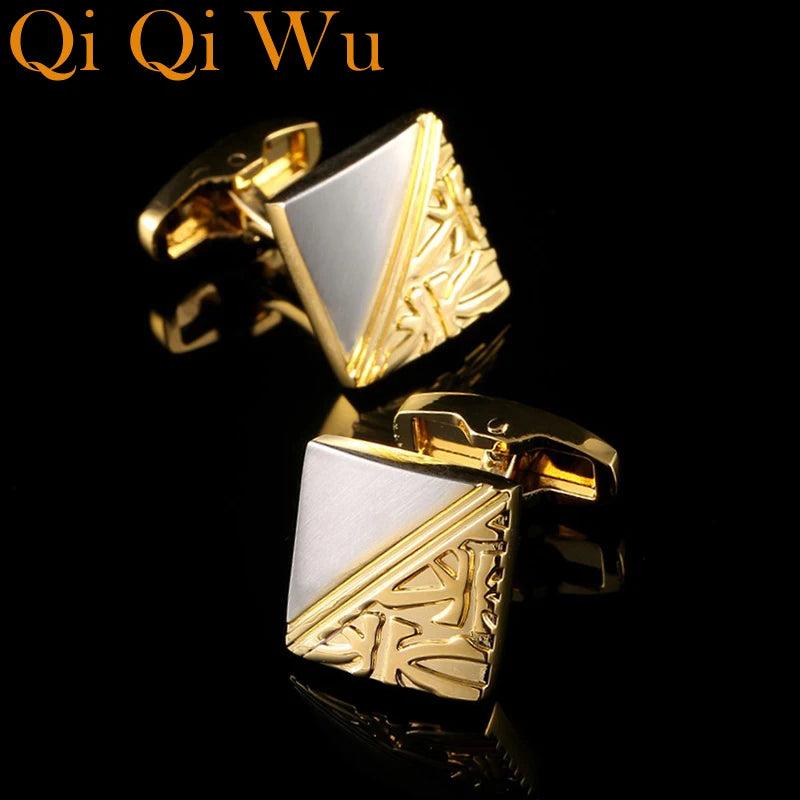 French Shirt Cufflinks Men Wedding Business Suit Favors Sleeve Buttons