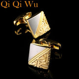 French Shirt Cufflinks Men Wedding Business Suit Favors Sleeve Buttons