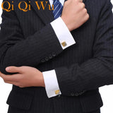 French Shirt Cufflinks Men Wedding Business Suit Favors Sleeve Buttons